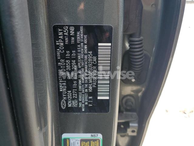 Photo 6 of 2025 HYUNDAI ELANTRA SEL SPORT (VIN KMHLM4DG8SU928954)