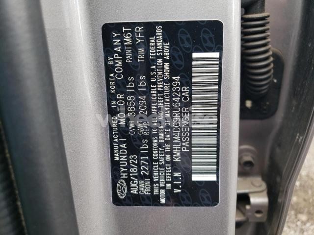 Photo 4 of 2024 HYUNDAI ELANTRA SEL (VIN KMHLM4DG9RU642394)