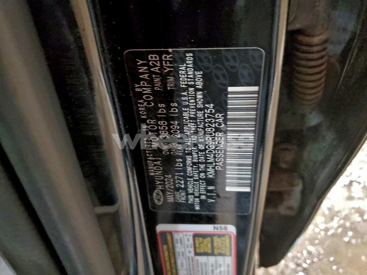 Photo 12 of 2024 HYUNDAI ELANTRA SEL (VIN KMHLM4DG9RU823754)