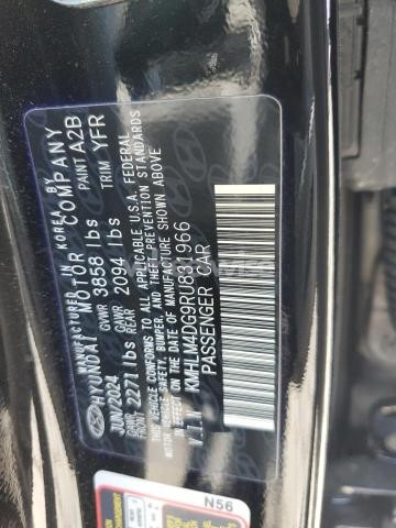 Photo 12 of 2024 HYUNDAI ELANTRA SEL (VIN KMHLM4DG9RU831966)