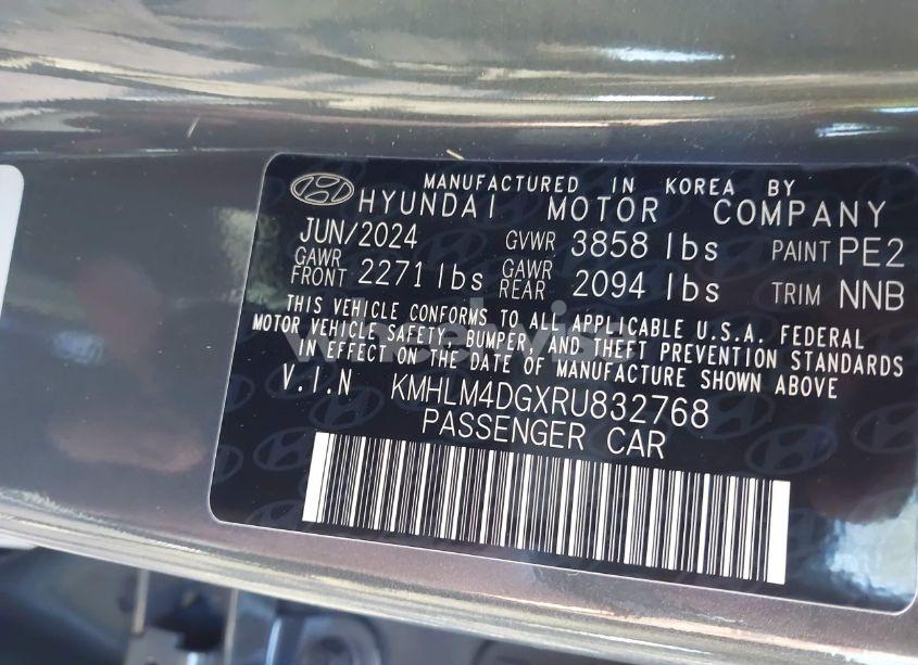 Photo 9 of 2024 Hyundai Elantra SEL (VIN KMHLM4DGXRU832768)