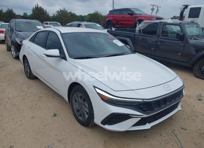 2024 Hyundai Elantra HYBRID BLUE (VIN KMHLM4DJ1RU104414) main photo