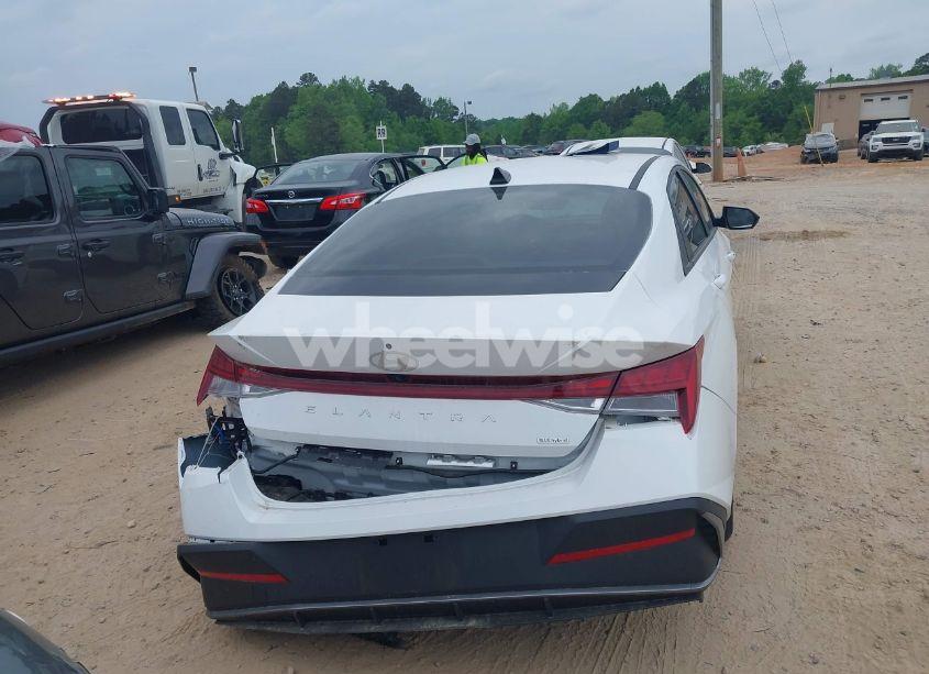 Photo 16 of 2024 Hyundai Elantra HYBRID BLUE (VIN KMHLM4DJ1RU104414)