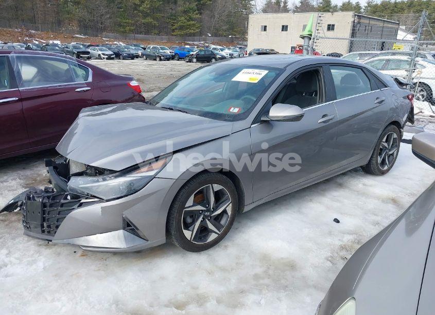 Photo 2 of 2021 Hyundai Elantra SEL (VIN KMHLN4AG8MU158212)