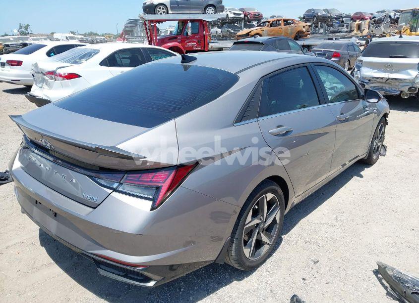 Photo 4 of 2022 Hyundai Elantra HYBRID LIMITED (VIN KMHLN4AJ1NU027118)