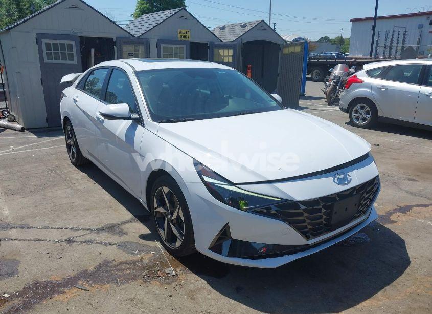2022 Hyundai Elantra HYBRID LIMITED (VIN KMHLN4AJ2NU019478) main photo