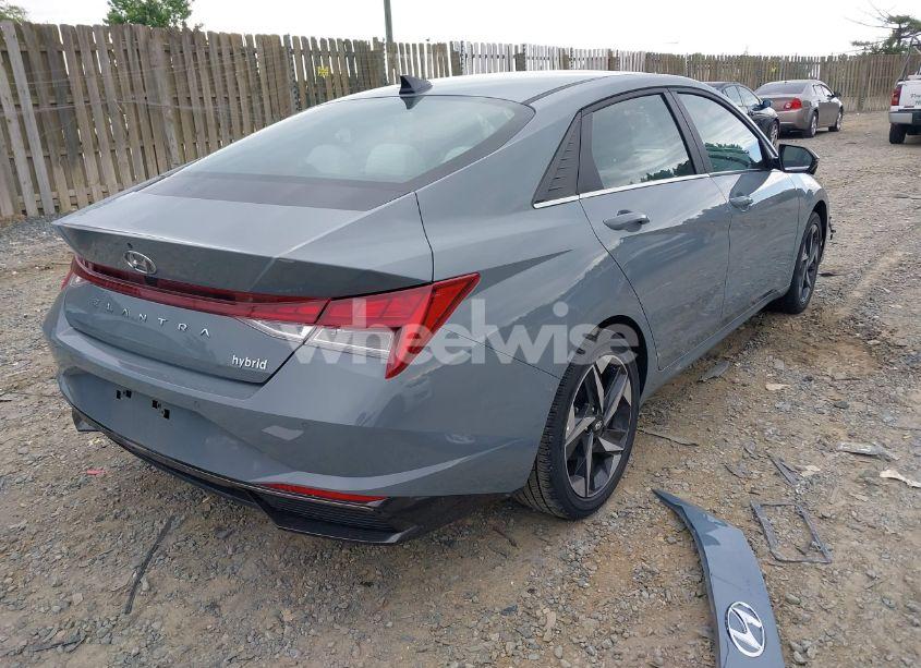 Photo 4 of 2023 Hyundai Elantra HYBRID LIMITED (VIN KMHLN4AJ4PU038763)