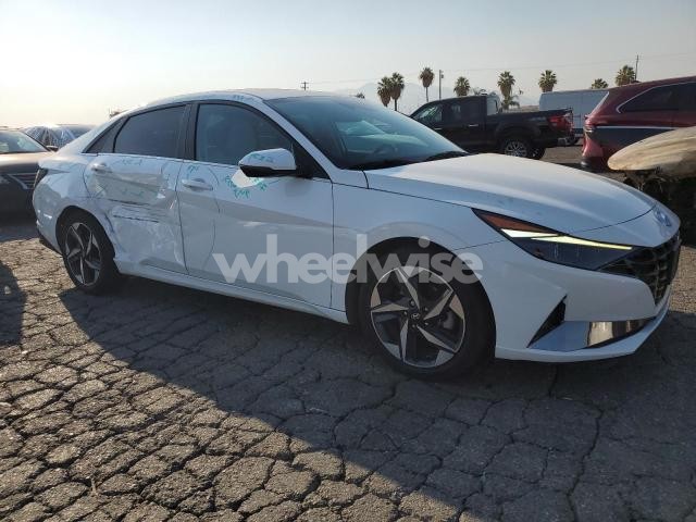 Photo 8 of 2021 HYUNDAI ELANTRA LIMITED (VIN KMHLN4AJXMU007352)