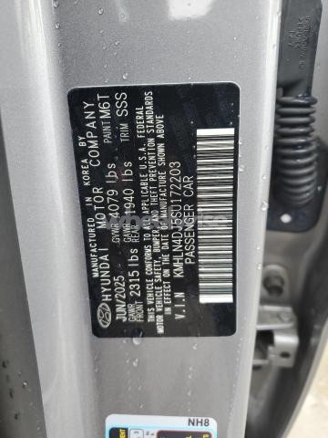 Photo 9 of 2025 HYUNDAI ELANTRA LIMITED (VIN KMHLN4DJ5SU172203)