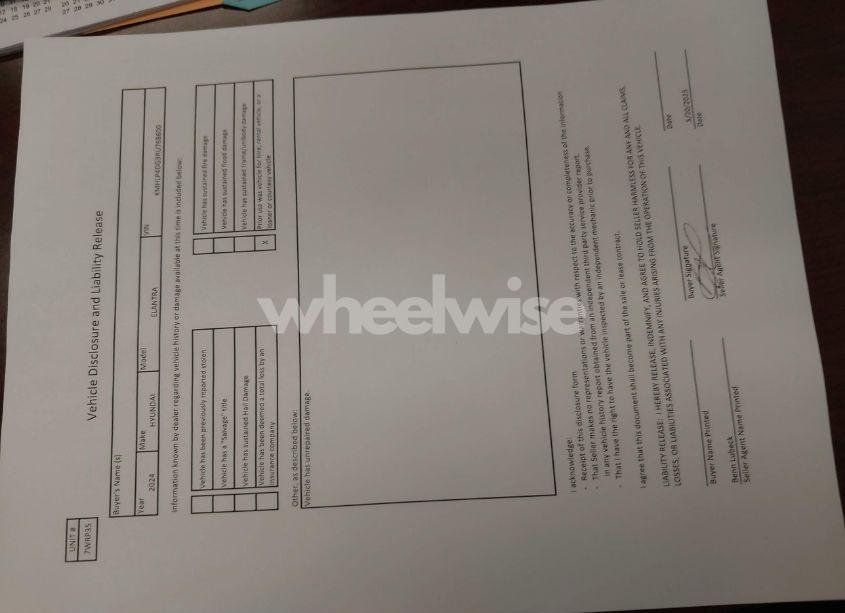 Photo 18 of 2024 Hyundai Elantra LIMITED (VIN KMHLP4DG3RU768600)