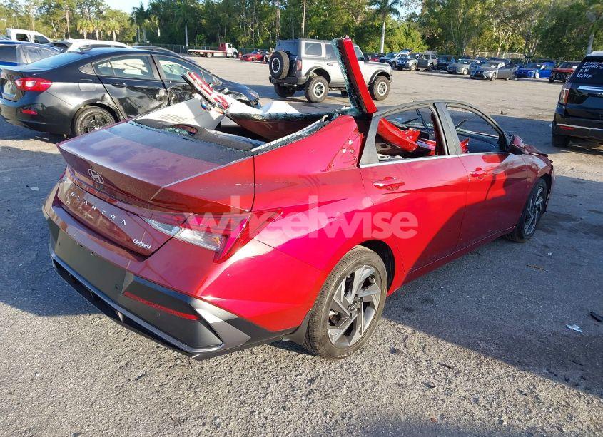 Photo 4 of 2024 Hyundai Elantra LIMITED (VIN KMHLP4DG5RU764628)