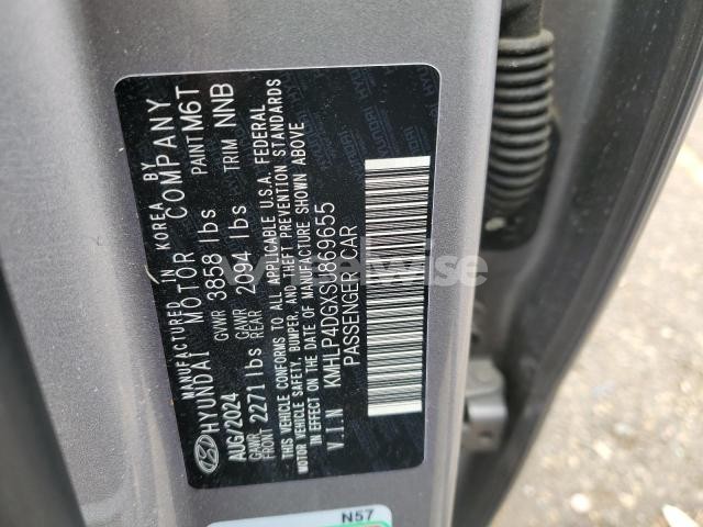 Photo 12 of 2025 HYUNDAI ELANTRA LIMITED (VIN KMHLP4DGXSU869655)