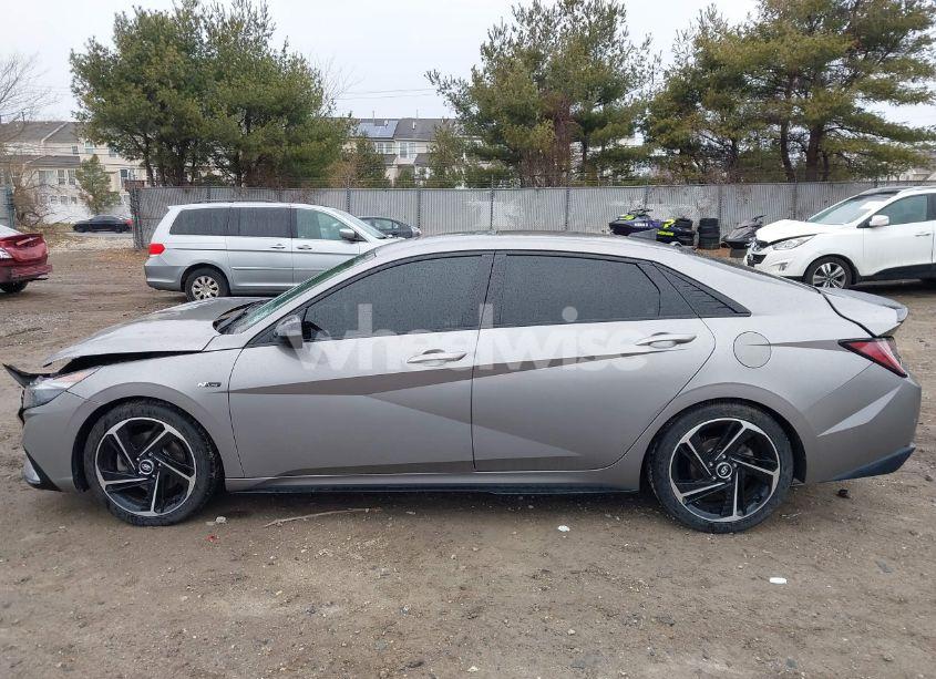 Photo 14 of 2021 Hyundai Elantra N LINE (VIN KMHLR4AF0MU104043)