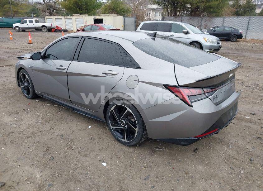 Photo 3 of 2021 Hyundai Elantra N LINE (VIN KMHLR4AF0MU104043)