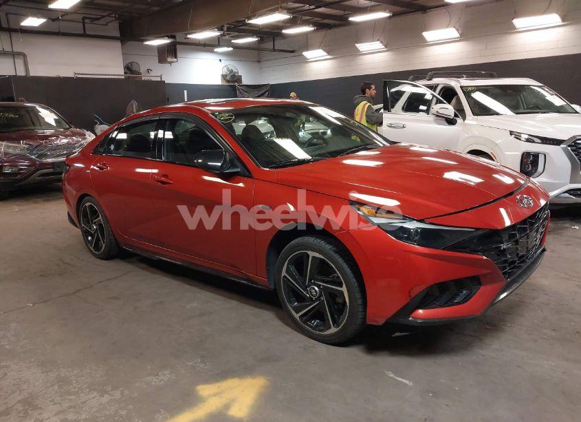 2022 Hyundai Elantra N LINE (VIN KMHLR4AF1NU267429) main photo