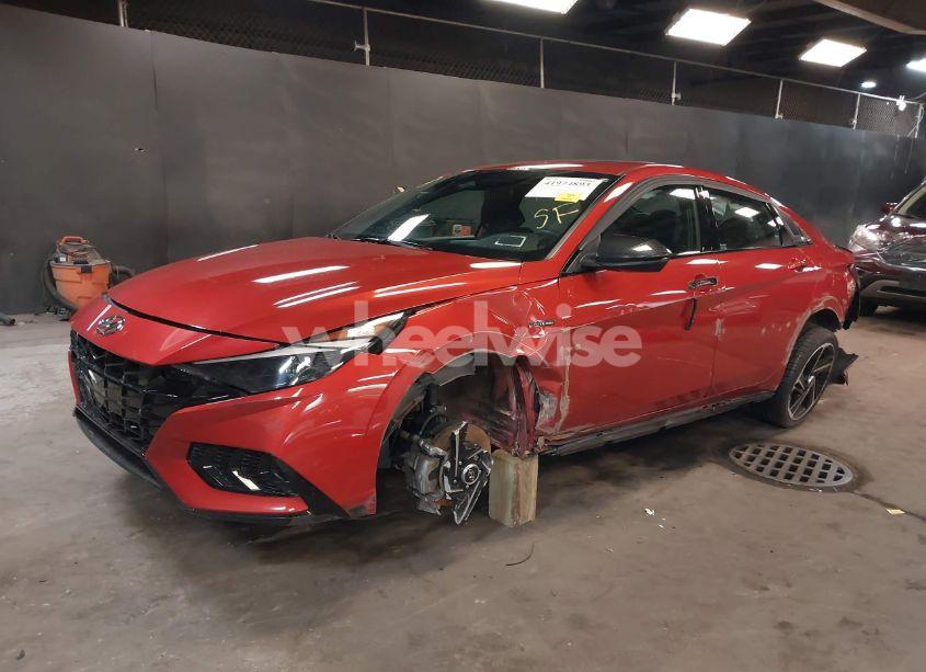 Photo 2 of 2022 Hyundai Elantra N LINE (VIN KMHLR4AF1NU267429)