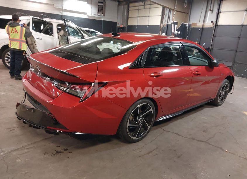 Photo 4 of 2022 Hyundai Elantra N LINE (VIN KMHLR4AF1NU267429)