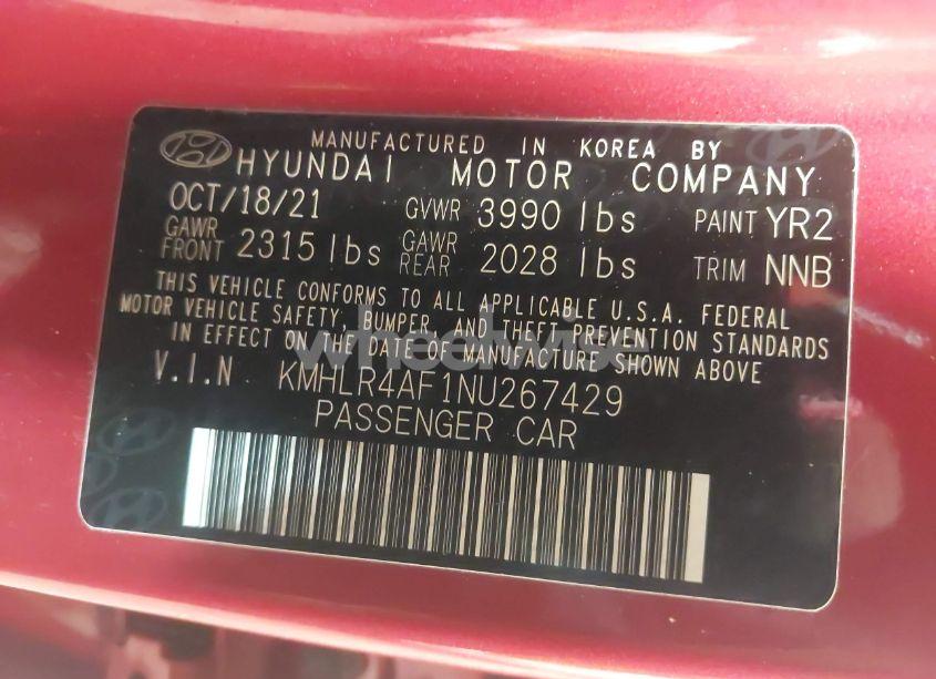 Photo 9 of 2022 Hyundai Elantra N LINE (VIN KMHLR4AF1NU267429)