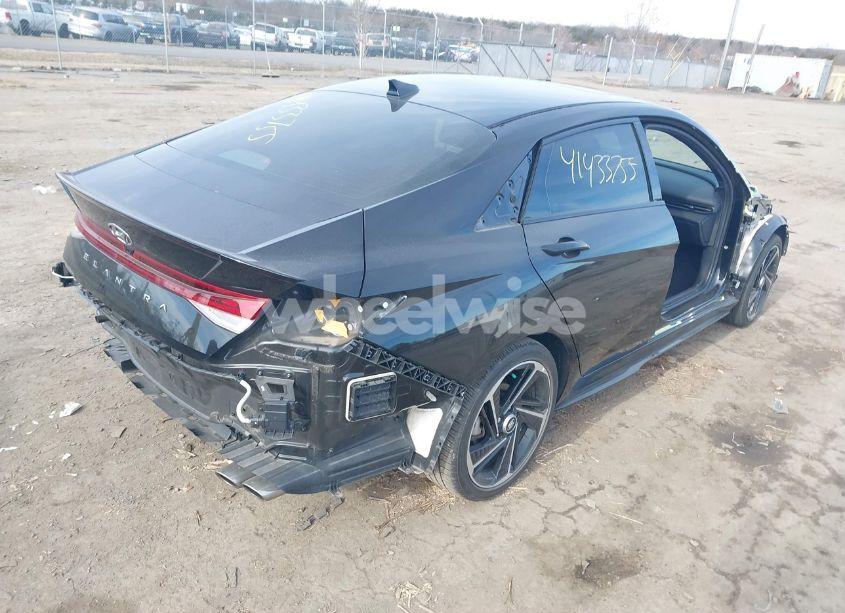 Photo 4 of 2023 Hyundai Elantra N LINE (VIN KMHLR4AF1PU393860)