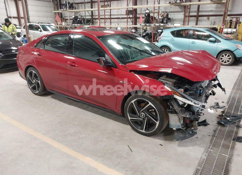 2023 Hyundai Elantra N LINE (VIN KMHLR4AF1PU433094) main photo