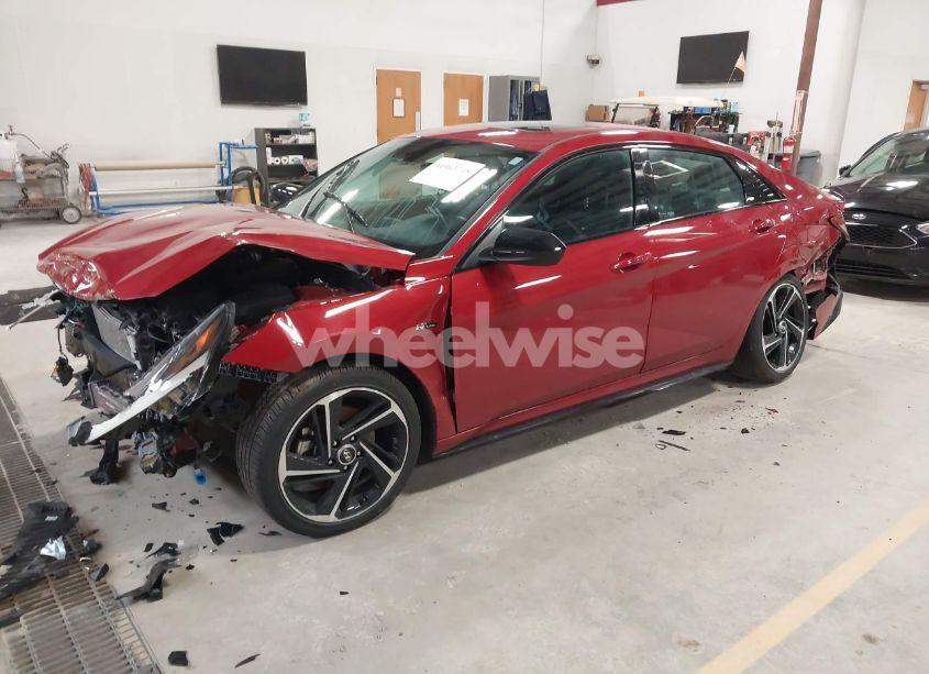 Photo 2 of 2023 Hyundai Elantra N LINE (VIN KMHLR4AF1PU433094)