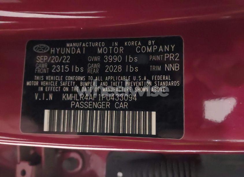 Photo 9 of 2023 Hyundai Elantra N LINE (VIN KMHLR4AF1PU433094)