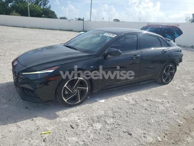 Photo 10 of 2023 HYUNDAI ELANTRA N LINE N/A (VIN KMHLR4AF5PU516933)