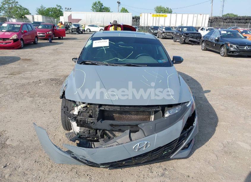 Photo 13 of 2021 Hyundai Elantra N LINE (VIN KMHLR4AFXMU130407)