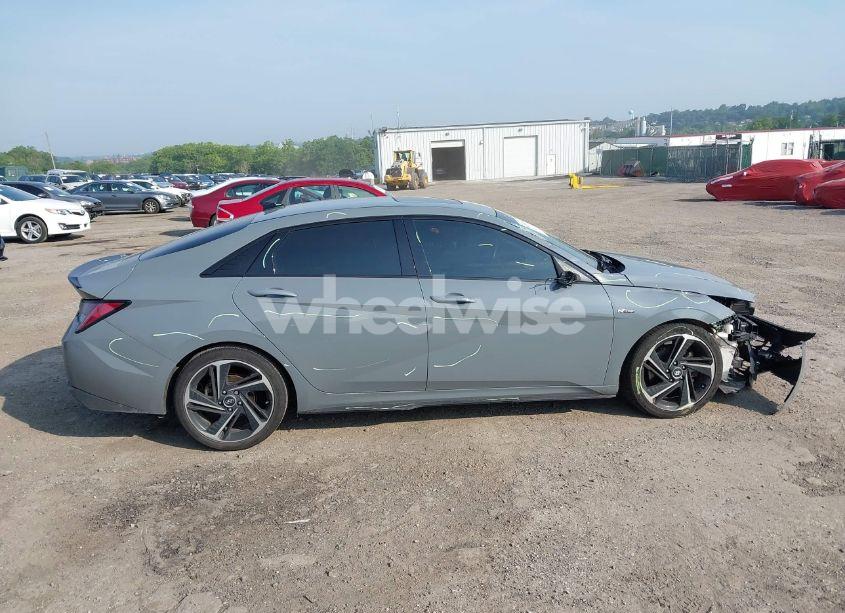 Photo 14 of 2021 Hyundai Elantra N LINE (VIN KMHLR4AFXMU130407)