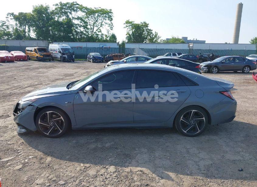 Photo 15 of 2021 Hyundai Elantra N LINE (VIN KMHLR4AFXMU130407)