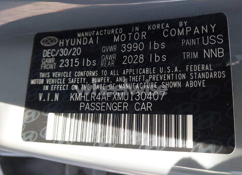Photo 9 of 2021 Hyundai Elantra N LINE (VIN KMHLR4AFXMU130407)