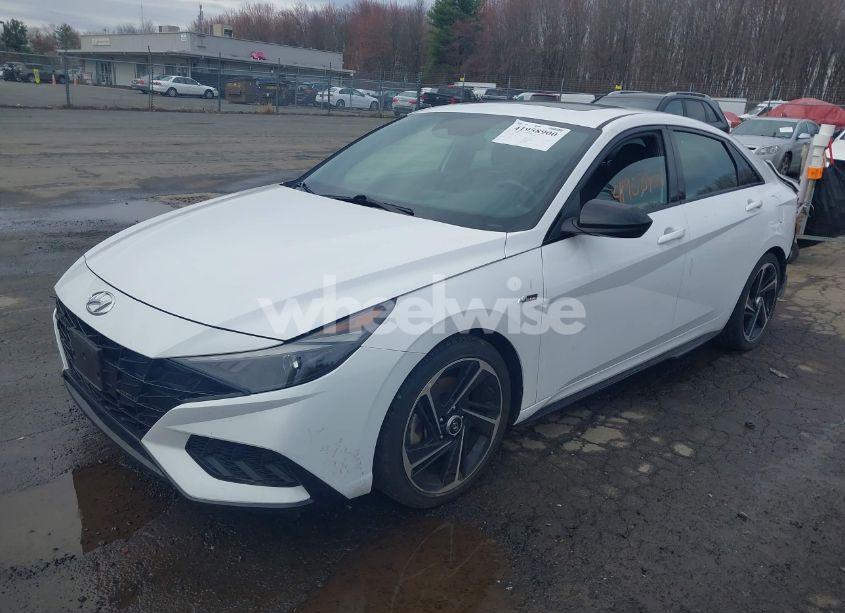 Photo 2 of 2023 Hyundai Elantra N LINE (VIN KMHLR4AFXPU431201)