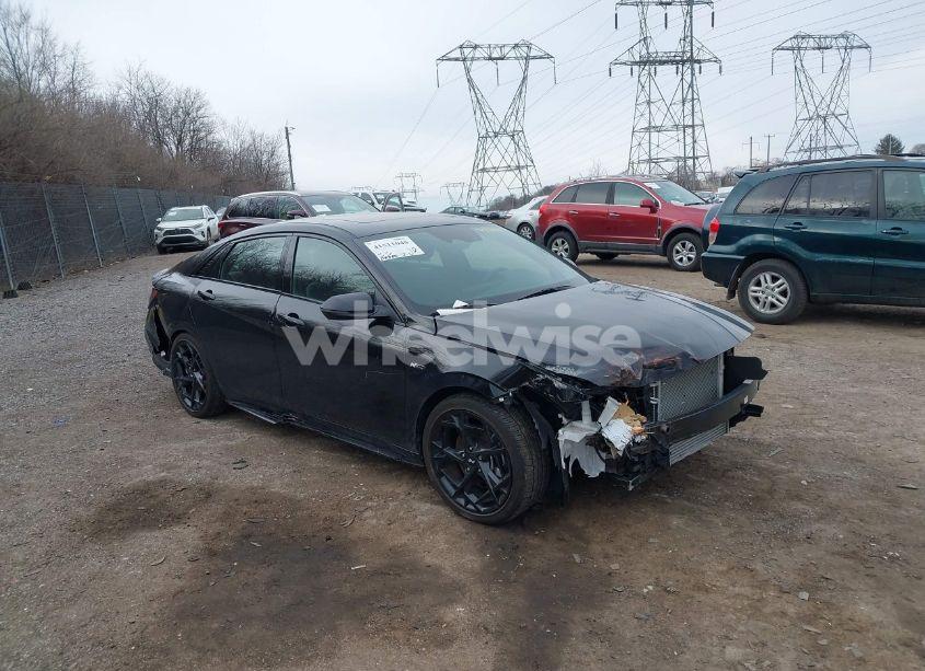 2024 Hyundai Elantra N LINE (VIN KMHLR4DF1RU737993) main photo