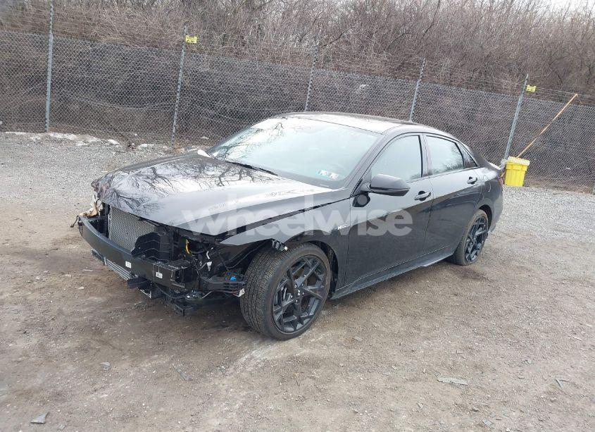 Photo 2 of 2024 Hyundai Elantra N LINE (VIN KMHLR4DF1RU737993)