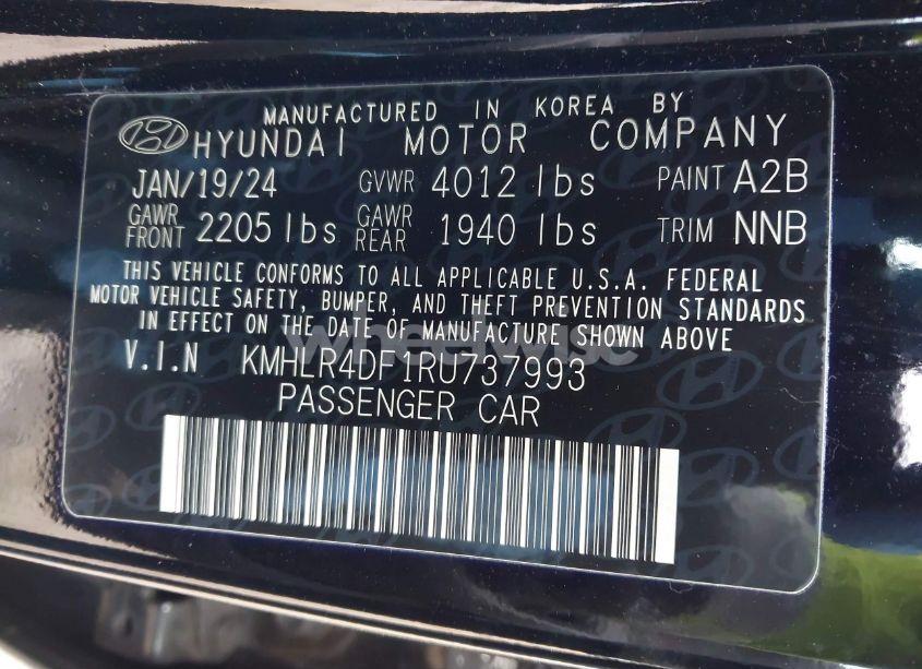 Photo 9 of 2024 Hyundai Elantra N LINE (VIN KMHLR4DF1RU737993)