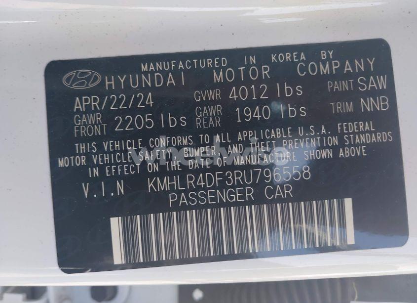Photo 9 of 2024 Hyundai Elantra N LINE (VIN KMHLR4DF3RU796558)