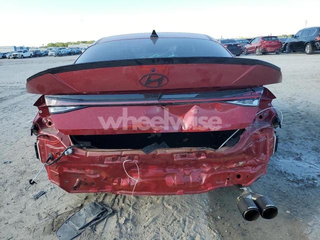 Photo 11 of 2024 HYUNDAI ELANTRA N LINE (VIN KMHLR4DF6RU743806)