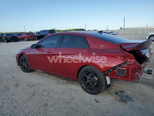 Photo 13 of 2024 HYUNDAI ELANTRA N LINE (VIN KMHLR4DF6RU743806)