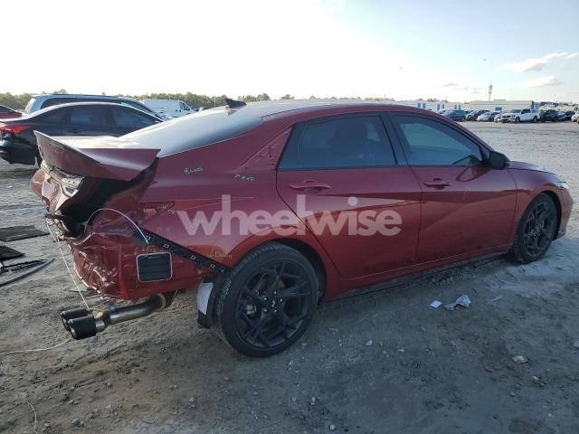 Photo 4 of 2024 HYUNDAI ELANTRA N LINE (VIN KMHLR4DF6RU743806)