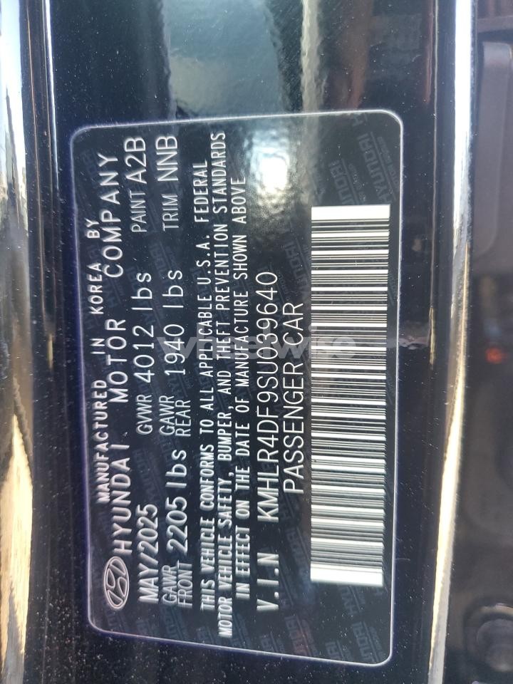 Photo 12 of 2025 HYUNDAI ELANTRA N LINE (VIN KMHLR4DF9SU039640)