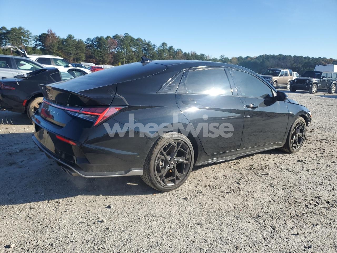 Photo 3 of 2025 HYUNDAI ELANTRA N LINE (VIN KMHLR4DF9SU039640)