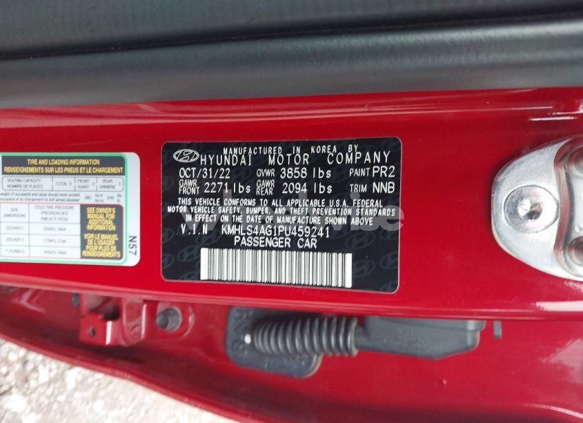 Photo 9 of 2023 Hyundai Elantra SEL (VIN KMHLS4AG1PU459241)