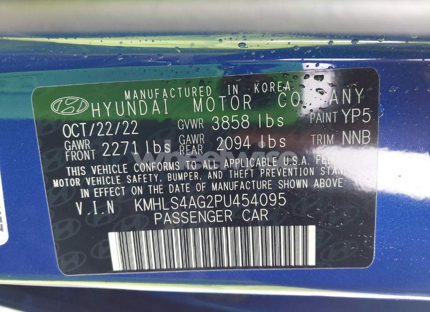 Photo 9 of 2023 Hyundai Elantra SEL (VIN KMHLS4AG2PU454095)