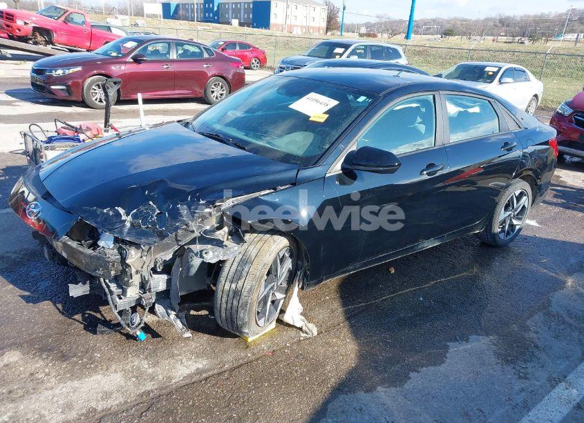 Photo 2 of 2023 Hyundai Elantra SEL (VIN KMHLS4AG4PU606765)