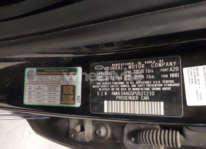 Photo 9 of 2023 Hyundai Elantra SEL (VIN KMHLS4AG5PU521210)