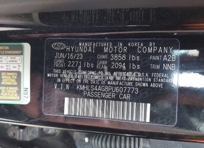 Photo 9 of 2023 Hyundai Elantra SEL (VIN KMHLS4AG8PU607773)