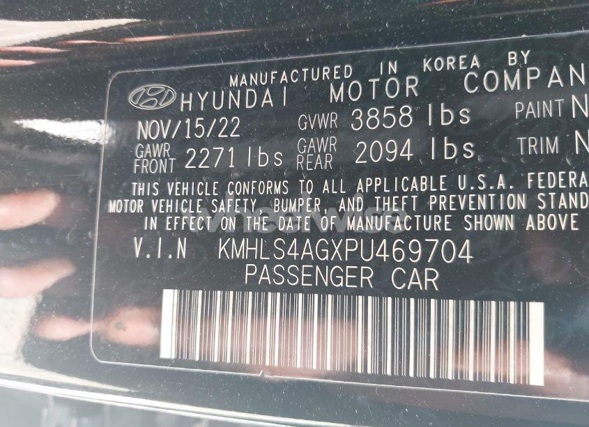 Photo 9 of 2023 Hyundai Elantra SEL (VIN KMHLS4AGXPU469704)