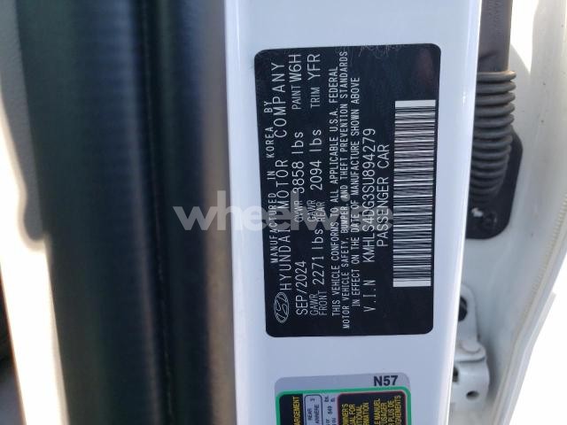 Photo 6 of 2025 HYUNDAI ELANTRA SEL (VIN KMHLS4DG3SU894279)