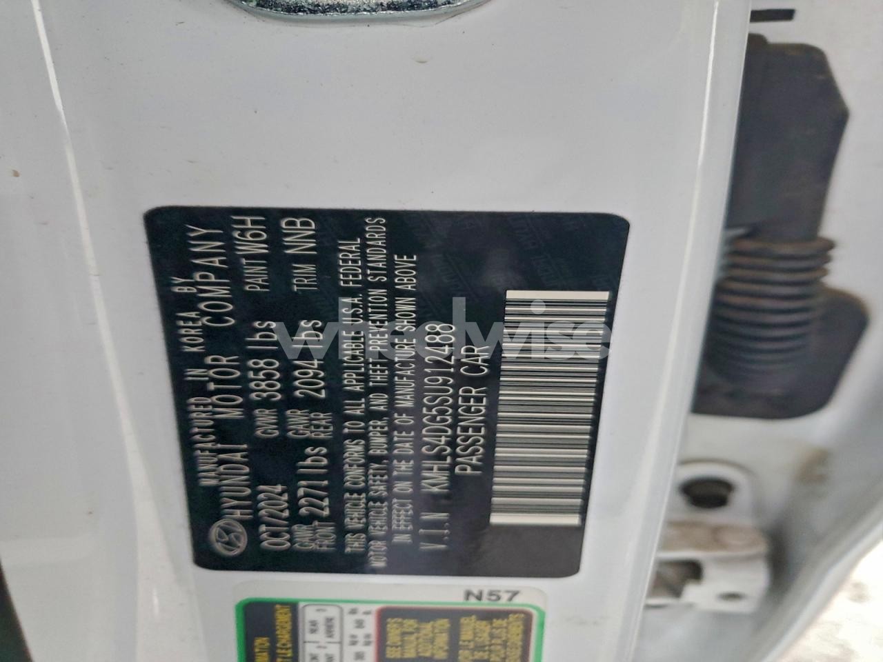 Photo 13 of 2025 HYUNDAI ELANTRA SEL (VIN KMHLS4DG5SU912488)