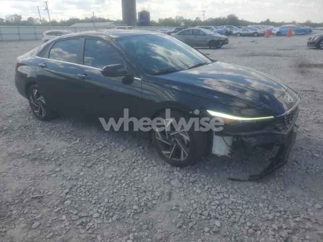 Photo 2 of 2024 HYUNDAI ELANTRA SEL (VIN KMHLS4DG7RU669924)